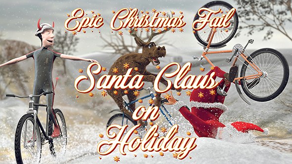 Santa Claus on Holiday - Epic Christmas Fail