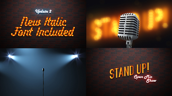 Stand Up Comedy Show Pack v3