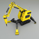Remote Construction Robot - 3DOcean Item for Sale