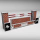 Horse jump obstacle 09 - 3DOcean Item for Sale