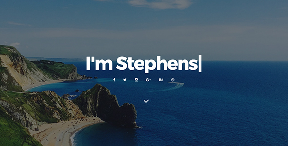 Stephens - Personal Portfolio Muse Template