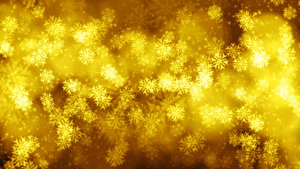 Snowflake Falling Christmas Background