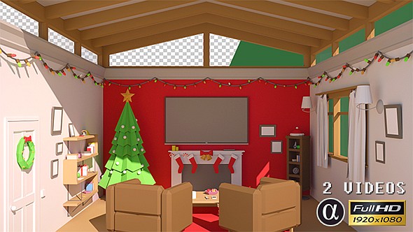 Cozy Xmas Room Transition - 2 Pack alt