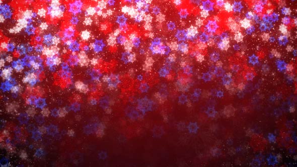 Christmas Particles Background