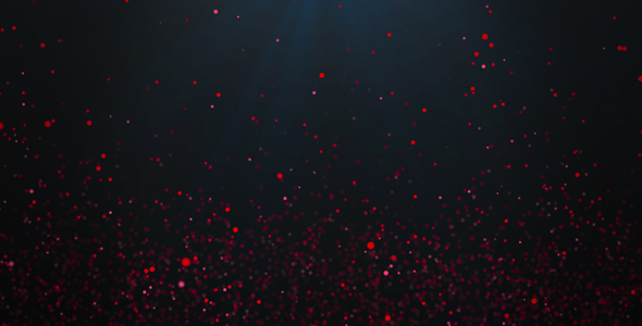 Rising Particles Dark Background