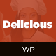Delicious -  Table Booking / Restaurant WordPress Theme - ThemeForest Item for Sale
