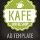 Kafe - HTML5 Coffee Shop Ad Template - CodeCanyon Item for Sale