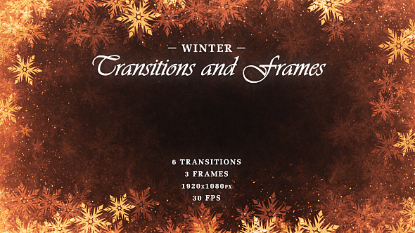 Winter Transitions & Frames