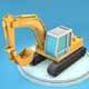 Low Poly Excavator - 3DOcean Item for Sale