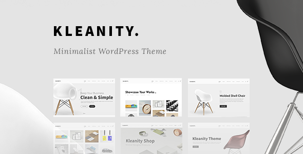 Kleanity – Minimalist WordPress Theme / Creative Portfolio