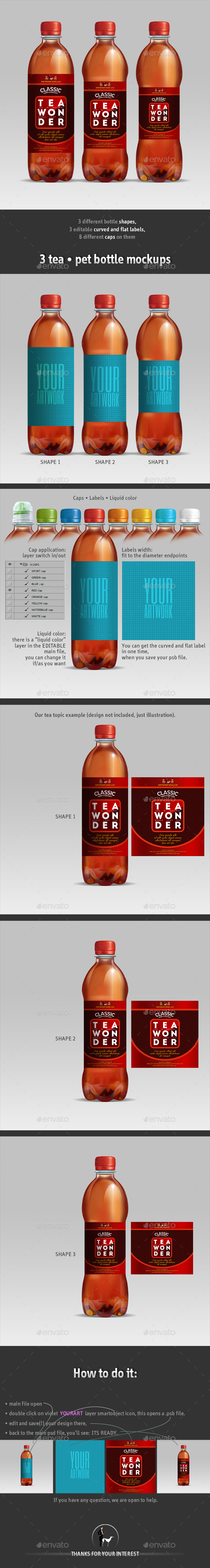 Download Pet Bottle Mockup Graphics Designs Templates PSD Mockup Templates