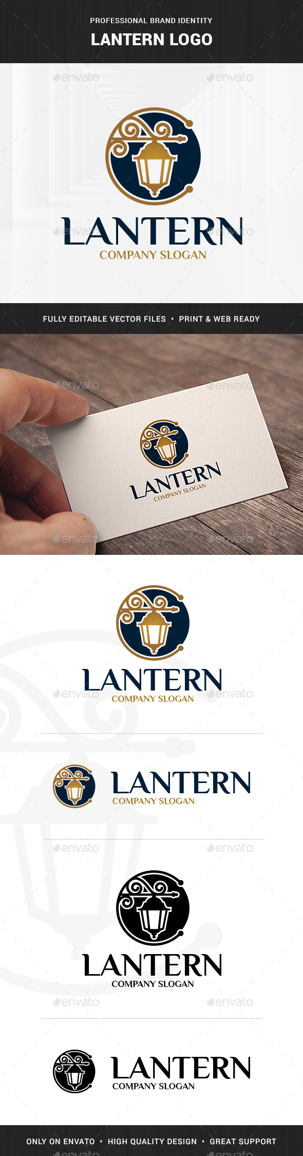 Lantern Logo Template
