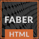 Faber-One Page Resume/Portfolio HTML Template - ThemeForest Item for Sale