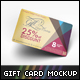 Gift Card Mockup