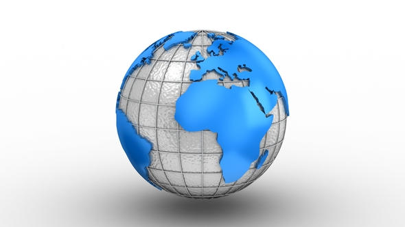 World Map Turns Into a Globe alt