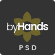 ByHands - Flower Store PSD Template - ThemeForest Item for Sale
