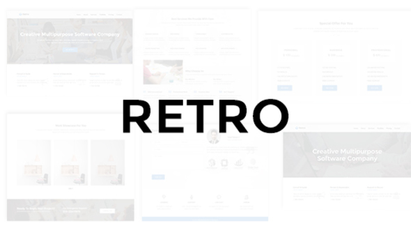 Retro - Multipurpose Business Theme