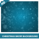Clean Christmas Snowflakes Backgrounds - VideoHive Item for Sale