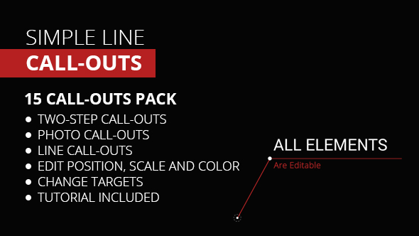Simple Line Call-Outs