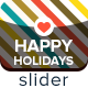 Happy Holidays Slider - GraphicRiver Item for Sale