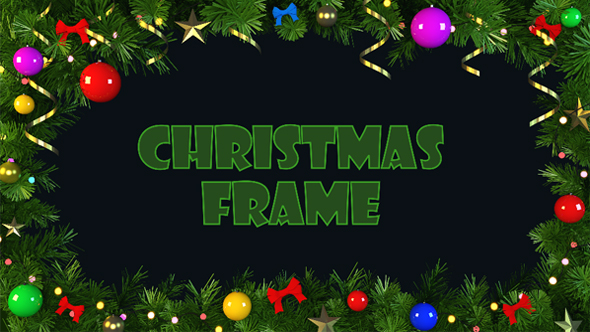 Christmas Frame alt