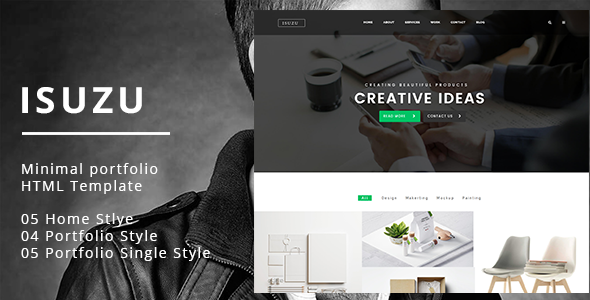 Isuzu - Creative HTML Template