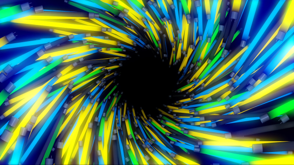 Glow Neon Color Lamps Tunnel alt