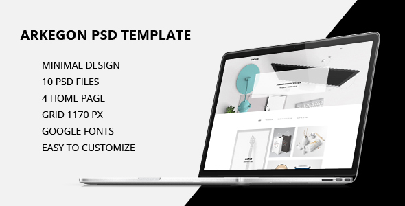 Arkegon - Minimal Portfolio PSD Template