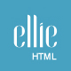 Ellie Creative HTML Template - ThemeForest Item for Sale