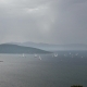 Sea Scenery with Sailing Yachts in a Cloudy Day - VideoHive Item for Sale