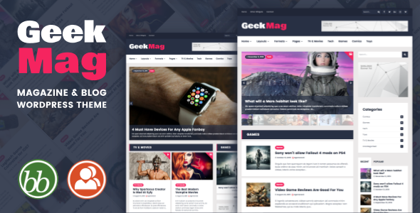 GeekMag - Magazine News Blog WordPress Theme