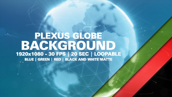 Plexus Globe Background