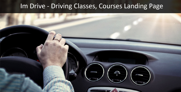 ImDrive - Driving School WordPress Theme