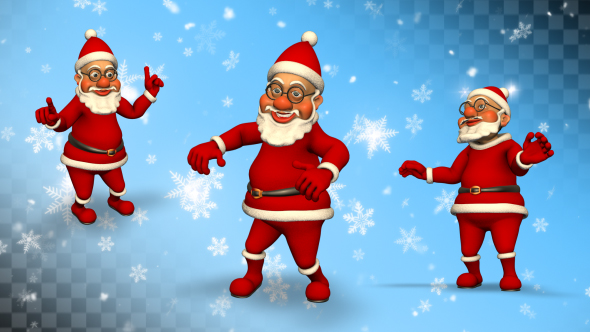 Santa Happy Dance (4-Pack) alt
