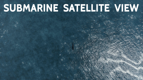 Submarine Satellite View