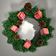 Xmas Wreath - 3DOcean Item for Sale