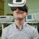 Young Male Student with Glasses of Virtual Reality in the Physical Laboratory of the University. Man - VideoHive Item for Sale
