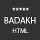 Badakh - Corporate Business Template - ThemeForest Item for Sale