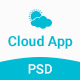 Cloud App Landing Page Template - ThemeForest Item for Sale