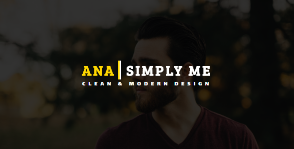 ANA | Personal Business Card Template