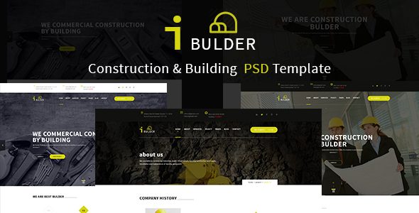 iBULDER - Construction &amp; Building Template