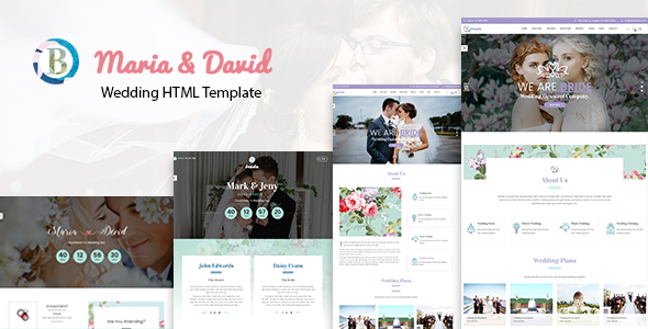 Bride - Wedding Responsive HTML Template