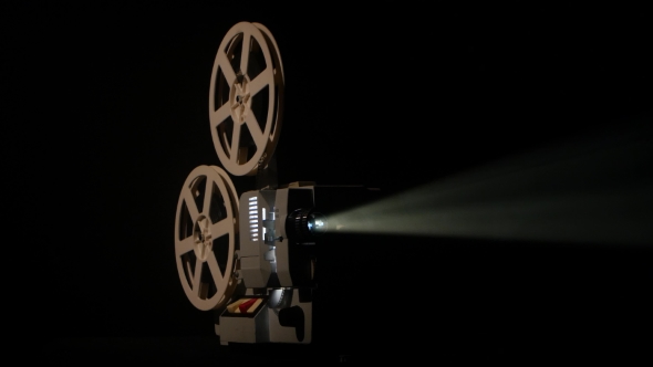 Shows Movie in a Projector alt