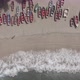 Ungraded Aerial view of fishing boats in Tarrafal beach in Santiago island in Cape Verde  Cabo Verde - VideoHive Item for Sale