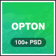 Opton - Multi-Purpose PSD Template - ThemeForest Item for Sale