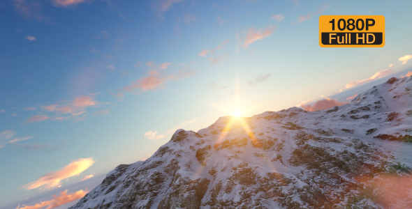 Mountain Aerial Landscape