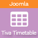 Tiva | Powerful And Easy-To-Use Timetable Plugin For Joomla - CodeCanyon Item for Sale