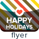 Happy Holidays Flyer - GraphicRiver Item for Sale