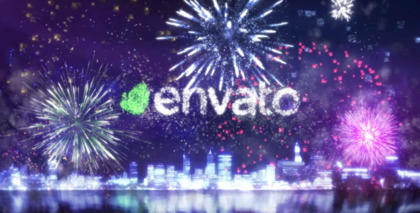 Fireworks/Celebrating Logo 2