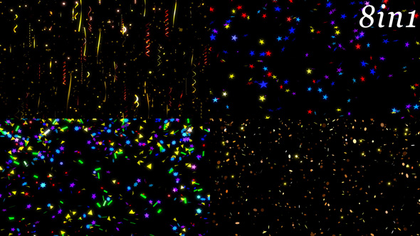 Color Confetti - VJ Loop Pack (8in1) alt